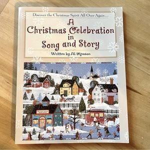 Vintage Y2K A Christmas Celebration in Song Story Various Piano/Guitar Book